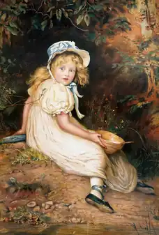 Painting by John Everett Millais, 1884