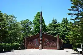 Tlingit House in Alaska