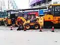 A Liugong 375A skid-steer loader in Guilin, China.