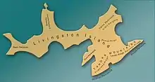 Livingston Island's peninsulas