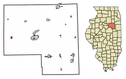 Location in Livingston County, Illinois