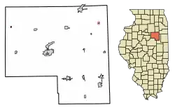 Location in Livingston County, Illinois