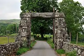 Y Garreg Fawr, Arch entrance to Nannau Estate
