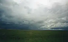 Thunderstorm tracks