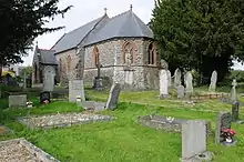 Llanyre church