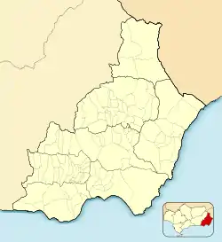 Guazamara is located in Province of Almería