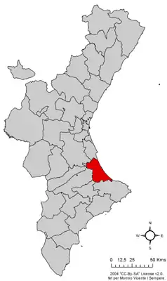 Location of Safor