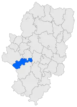 Location of Campo de Daroca in Aragon