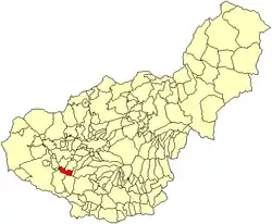 Location in Granada