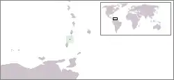Location of Canouan