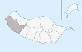 Location in Madeira
