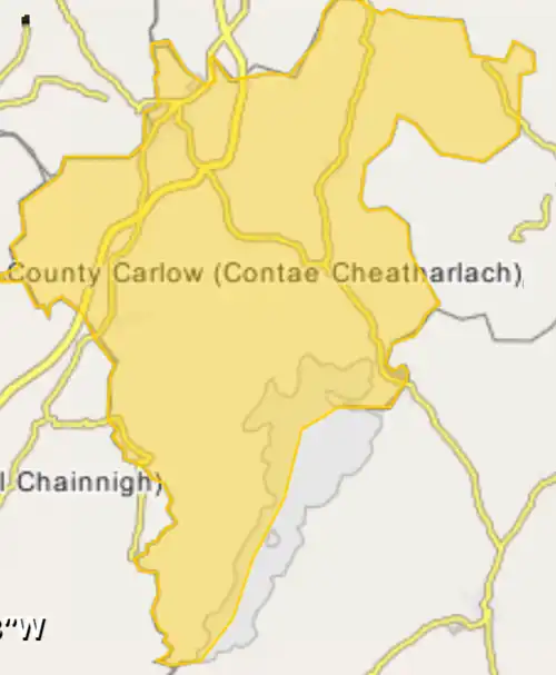 List of monastic houses in County Carlow is located in County Carlow
