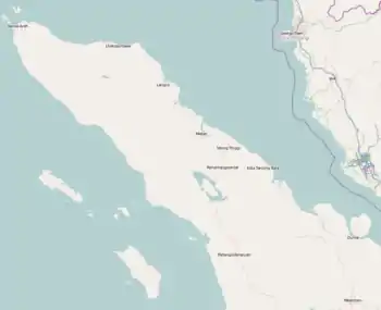Sinking of MV Sinar Bangun is located in Northern Sumatra