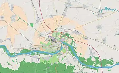 Liman is located in Novi Sad