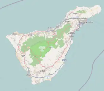 Arona is located in Tenerife