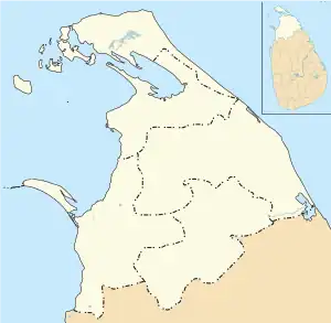 Navatkuli is located in Northern Province