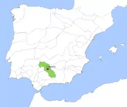 Taifa Republic of Córdoba, c. 1037.
