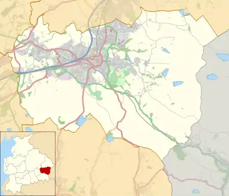 Harle Syke is located in the Borough of Burnley