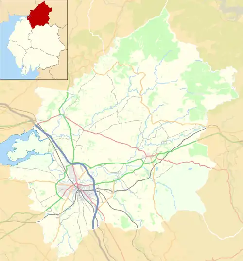 Brampton is located in the former City of Carlisle district