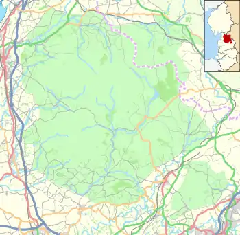 Wyresdale Park is located in the Forest of Bowland