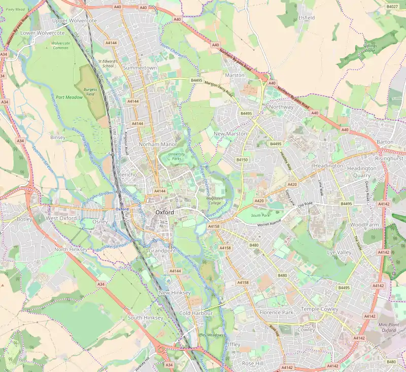 Botley is located in Oxford
