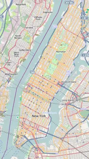 List of tallest buildings in New York City is located in Manhattan