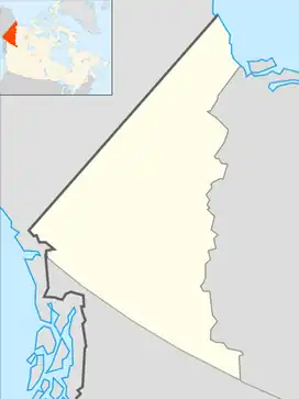 CYXY is located in Yukon