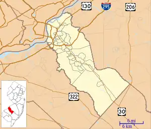 Fairview is located in Camden County, New Jersey