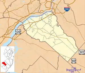 Franklin Township is located in Gloucester County, New Jersey