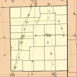 Delrey is located in Iroquois County, Illinois