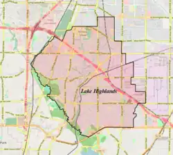 Whispering Hills is located in Lake Highlands