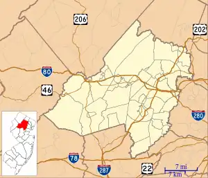 Boonton is located in Morris County, New Jersey