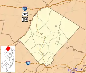 Andover is located in Sussex County, New Jersey