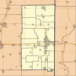 Armstrong is located in Vermilion County, Illinois