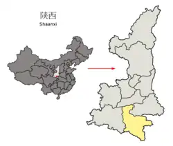 Ankang in Shaanxi