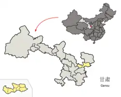 Pingliang in Gansu