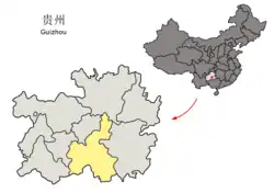 Qiannan in Guizhou
