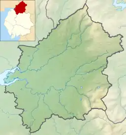 Thurstonfield Lough is located in the former City of Carlisle district