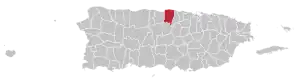 Vega Baja map