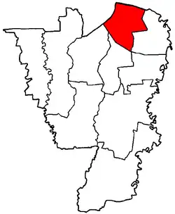 The district of Setiabudi in South Jakarta