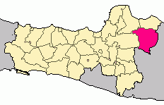 Location within Central Java