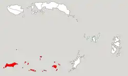 Location within Maluku