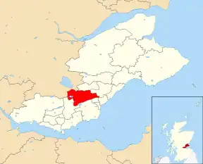 Location of the ward