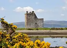 Photo of a ruined stone castle