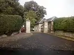 Glenburn Hall Lodge, Entrance Gates, Gatepiers And Quadrant Walls