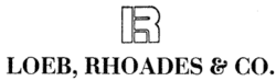 Loeb, Rhoades & Co. logo