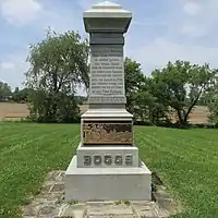 Boggs monument