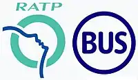 Official logo of the RATP bus network