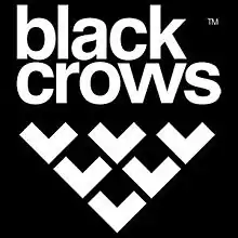 Yorgo Tloupas logo design for black crows ski (2006)