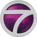 Fourth logo of NTV7, although the Circle 7 logo remain from 2001, the 'ntv' caption is removed and blue is replaced by purple in the logo. It is also used as an on screen bug until 15 August 2017 before it was replaced by the 2012 logo when it start broadcast in 16:9 screen. (2006 – 15 August 2017)